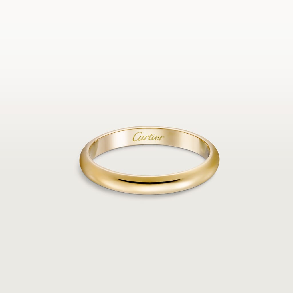 1895 wedding ring, width 2.5 mmYellow gold