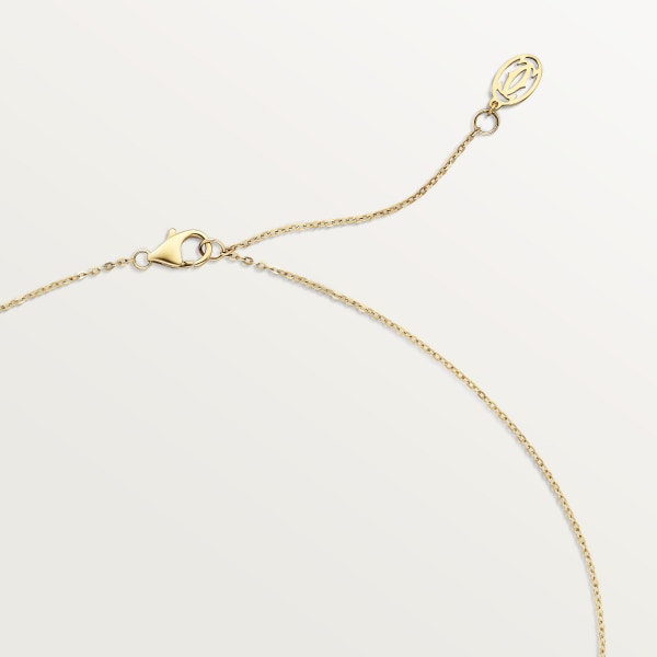 Trinity pendant, brilliant-cut diamond, paved White gold, yellow gold, rose gold